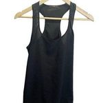Soprano  Black Semisheer Sleeveless Tank Top Size S Career Business Casual Photo 0
