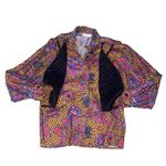 Schrader Separates Vintage Illusion Quilted Vest & Blouse Funky Layered Look 16 Photo 6