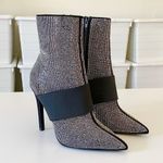 Topshop High Shine Rhinestone Ankle Boots Photo 0