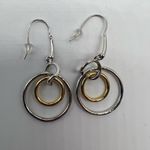 NEW Real Simple RS silver & gold drop dangle circle fashion earrings sty… Photo 11