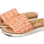 Sam Edelman New Ainslie Slide in Peach Pear Size 9 Photo 0