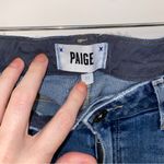 Paige  Brigitte Mid Rise Boyfriend Jeans in Light-Medium Color Wash Emma 27 Photo 6