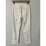 Rare CLOSED GLOW Special Edition Straight Cropped Ankle Jeans Paint Splatter 25 Blue Photo 5