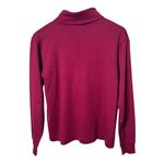 Westbound  Women Medium Turtleneck Red Pullover Sweatshirt Casual Preppy‎ Cozy Photo 2