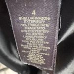 Liz Claiborne black flowy midi skirt size 4 Photo 5