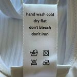 ANDIE  THE PALOMA RIB White One Piece Adjustable Straps Padded  Suit SZ L #1437 Photo 9