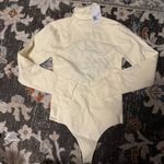 Forever 21 NWT SWEATER-KNIT CUTOUT BODYSUIT Photo 0