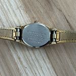 Citizen  Ladies Watch Vintage Gold Tone Bracelet, Dial, Hands,  Markers Photo 7