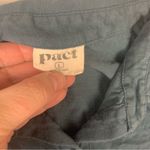 Pact  size large blue button up organic cotton long sleeve shirt casual minimal Photo 1