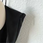 NWT Anna October Amur Tulip Midi Dress in Black and Cream Photo 4