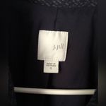 J. Jill Single Breasted Wool Blend Tweed Coat women size S button up Blue Photo 4