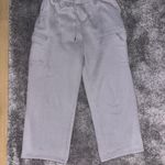 Women’s Cargo Sweatpants Gray Size M Photo 0