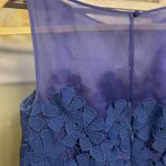 Luisa Spagnoli Women's Blue Designer Overcoat (IT 42) & Floral Cutout Dress (Sm) Photo 8