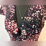 Reiss Amira Animal Print Fitted Midi Dress Size US 10/UK 14 Photo 5