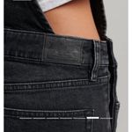 Superdry  Jean Overalls Women’s 10 Black Denim Stretch Photo 4