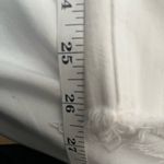 Vervet High Rise Cropped Raw Hem Wide Leg White Jeans Size 22W Photo 8