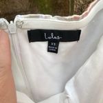 Lulus LuLu' s "Keep The Drama" white fitted strapless dress size x-small Photo 3