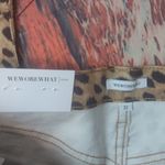 We Wore What  stiletto slit leopard jeans size 32 Photo 4