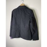 Laura Scott  Womens Size M Jacket Quilted Black Lined Soft Pockets Lightweight Photo 4