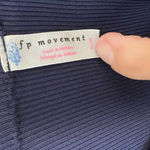 Free People X FP MOVEMENT Just my Type Top Navy Photo 3