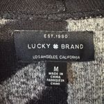 Lucky Brand  Black and Cream Geometric Cardigan Photo 1