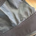 Avanti Black Long Hooded Zip Up Jacket Size Large Photo 5