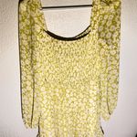 Lulus floral smocked mini dress: Green Size XL Photo 1