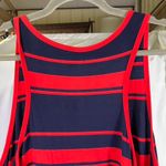 Gap  Maxi Dress XXL Womens Striped Sleeveless Casual Red Blue Knit‎ New Photo 6