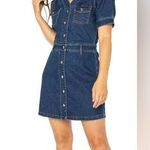 Celebrity Pink  Button up Dress, Women's mini dress size L Photo 0