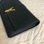 Saint Laurent  Wallet YSL Black Leather Gold Photo 9