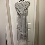 Black & White Ruffle Top Dress Sz L NWOT Size L Photo 6