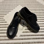 Dr. Martens | 3989 YELLOW STITCH SMOOTH LEATHER BROGUE SHOES Photo 5