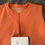 Nike NWT Training Dri-Fit Tight Fit 1/2 Zip Workout Sports Sport Bra Top XL Photo 3