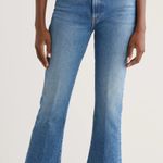 MOTHER The Sunny Hustler Ankle Flare Leg Jeans Blue Size 28 Photo 0