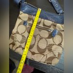 Coach  Blue and Tan Crossbody Bag Photo 5