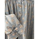 Anthropologie  Pilcro and Letterpress Rochelle Shirtdress Denim Light Size 12 Photo 8