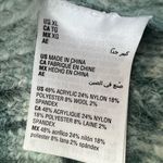 Alfani Teal Romance Antique White Textured Acrylic Wool Blend Sweater XL Photo 5