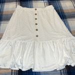 c est. 1946  Women’s White Ruffle Skirt Photo 0
