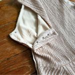 Halston Heritage  Beaded Nude Beige Knee Length Cocktail Dress Photo 4