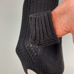 Calvin Klein  Jeans Cable Knit Sweater Core Texture Mixed Crew Black Size XS Photo 6