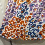 Farm Rio Anthropologie Vibrance Maxi Skirt Multicolor Pastel Leopard Boho Tassel Photo 6