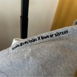 Zadig & Voltaire x Band of Sisters Graphic Hoodie Sweatshirt Cotton Gray Size S Photo 5