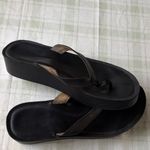 Olukai Mala’e Black Flip Flop Sandals Size 10 Photo 7