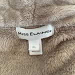 Miss Elaine Size XL Bath Robe Soft Beige Teddy Photo 5