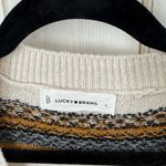 Lucky Brand Women’s Large Aztec Sweater Dress Cardigan Photo 1