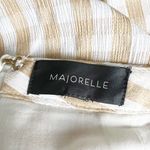 Majorelle  Theo Gingham Check Print Pattern Tassel Tie Crop Straight Leg Pants XS Photo 1