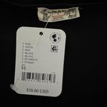 FP FREE PEOPLE INTIMATELY Still Here Halter Top Knit Deep V Black NWT Medium Photo 5