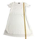 Eileen Fisher  T-Shirt Dress High Low Hem Short Sleeve‎ Stretch White Size Petite Photo 7