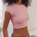 Urban Outfitters Everyday Seamless Pink Ribbed Tee Photo 0