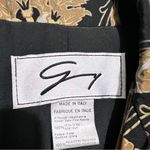 Genny vintage suit set rare print silk gold black: Box 0012: Size 8 Photo 13